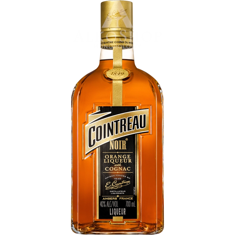 Likier Cointreau Noir Orange Liqueur With Cognac L Alkoshop Pl