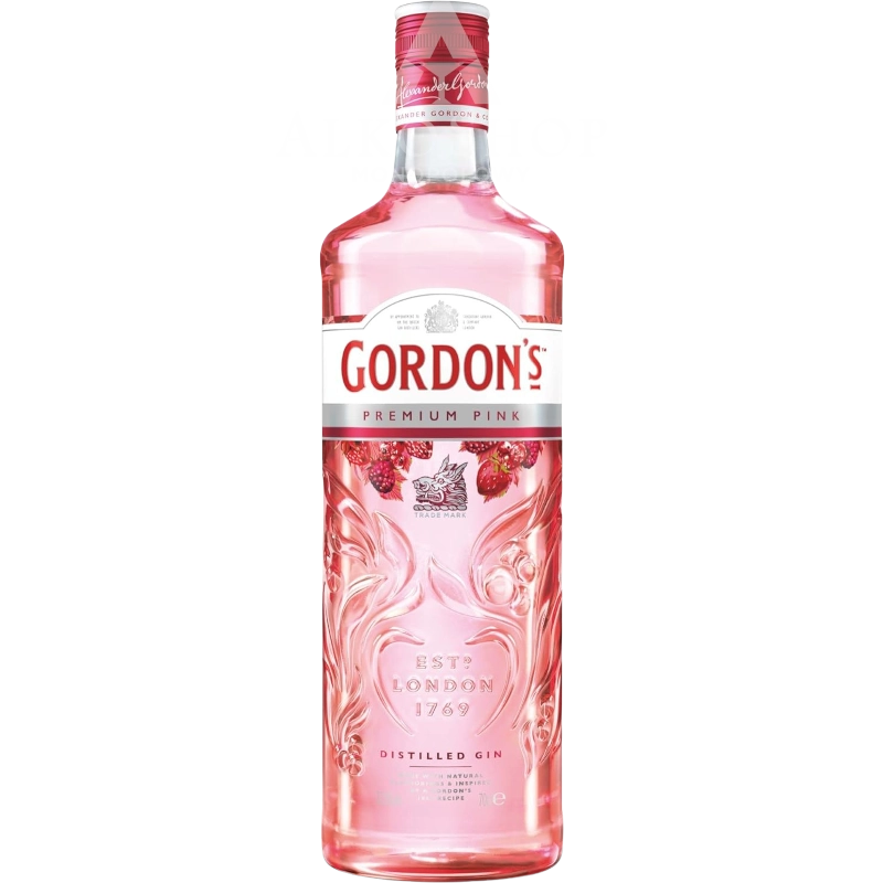 Gin Gordon's Premium Pink 700 ml / 37,5% | Sklep AlkoShop.pl