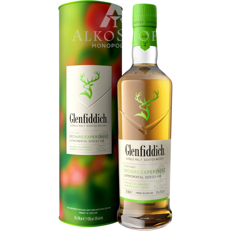 WHISKY GLENFIDDICH ORCHARD EXPERIMENT 05 / 43% / 0,7L