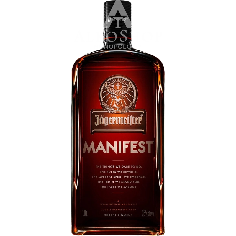 Likier Jagermeister Manifest 1l / 38% | Sklep AlkoShop.pl