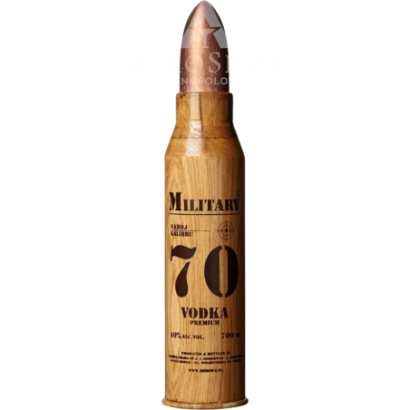 Wódka Dębowa Polska Military 700ml / 40% | Sklep AlkoShop.pl