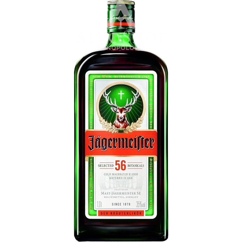 Likier Jagermeister 1l / 35% | Sklep AlkoShop.pl