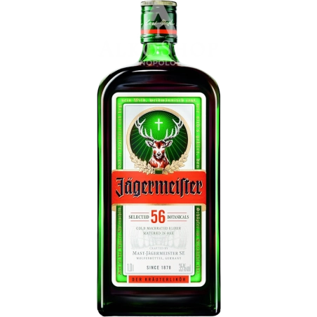 Likier Jagermeister 1l / 35% | Sklep AlkoShop.pl