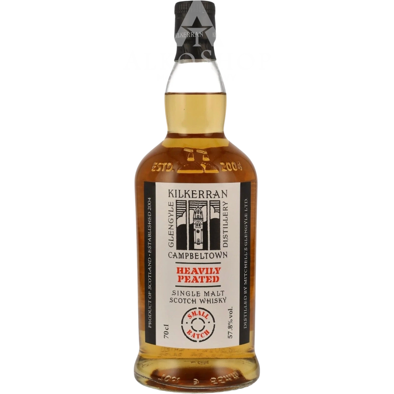 Whisky Kilkerran Heavily Peated Batch No.10 700 ml / 57,8% | AlkoShop