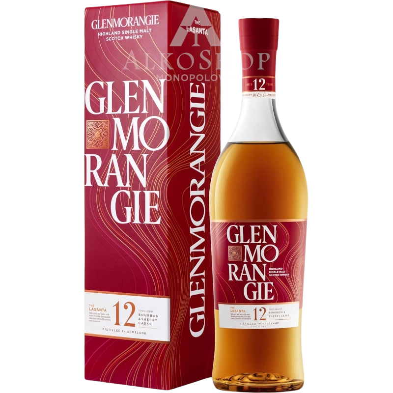 Whisky Glenmorangie 12YO Lasanta 700 ml / 43% | Sklep AlkoShop.pl Whisky Glenmorangie 12YO Lasanta 700 ml / 43% | Sklep AlkoShop.pl