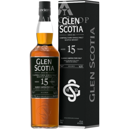 Whisky Glen Scotia 15 yo 700 ml / 46% | Sklep AlkoShop.pl