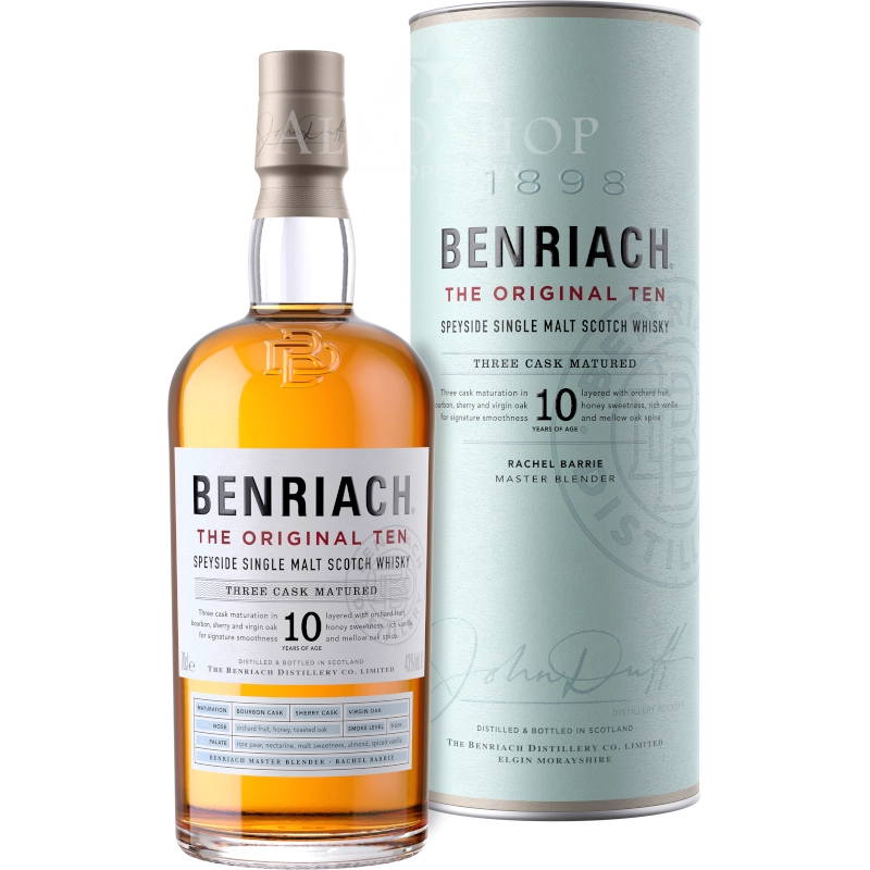 Whisky BenRiach The Original Ten 10 yo 700 ml / 43% | Sklep AlkoShop.pl