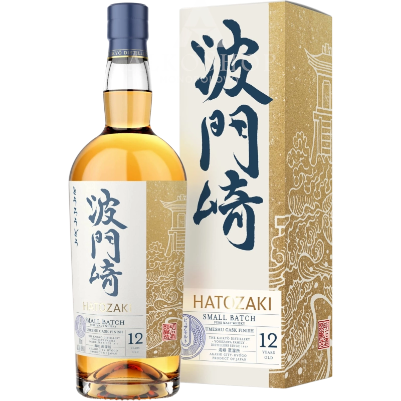 Whisky Hatozaki 12YO Pure Malt Umeshu Cask 700 ml / 46% | AlkoShop.pl