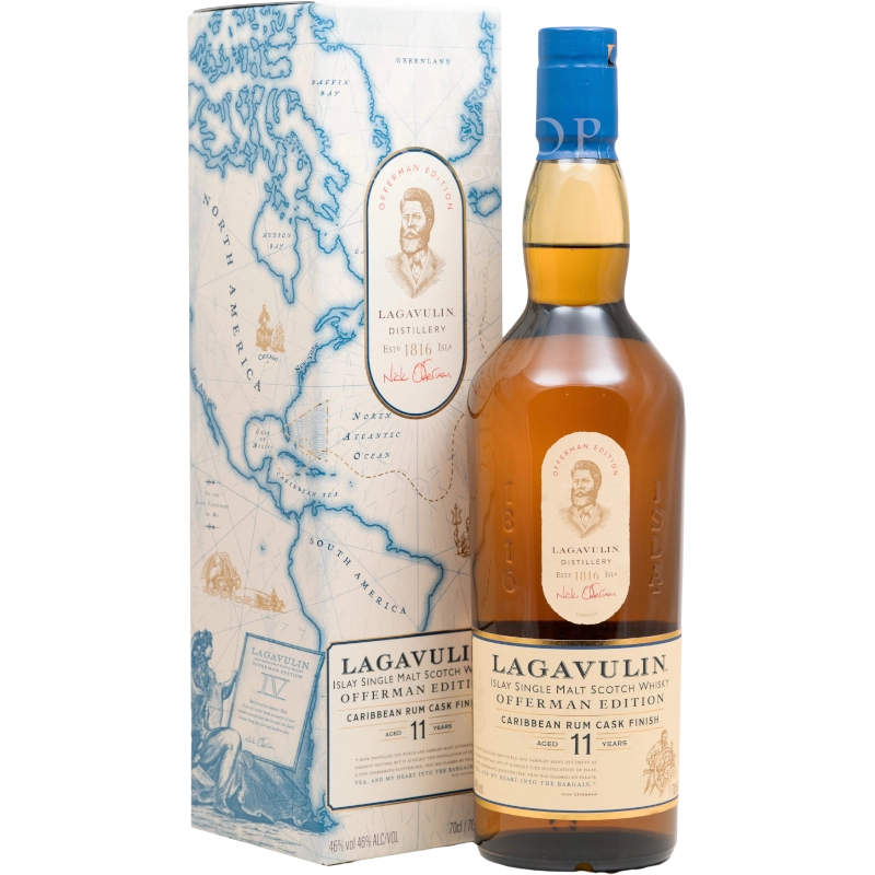 Whisky Lagavulin 11YO Offerman Caribbean Rum Cask 700ml / 46% |AlkoShop.pl