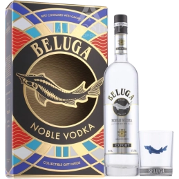 Wódka Beluga Noble Russian Vodka Export 700ml +szklanka / 40% | AlkoShop.pl