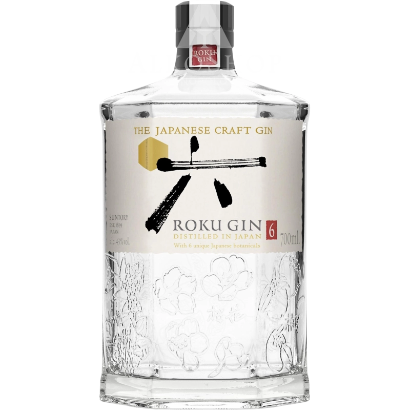 Gin Roku Japanese Craft 700 ml / 43% | Sklep AlkoShop.pl