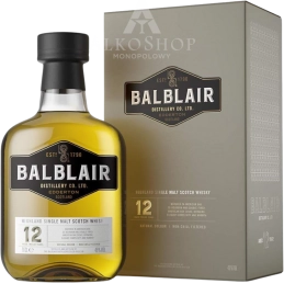 Whisky Balblair 12 YO 700 ml / 46% | Sklep AlkoShop.pl