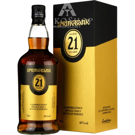 Whisky Springbank 21 yo 700 ml / 46% | Sklep AlkoShop.pl