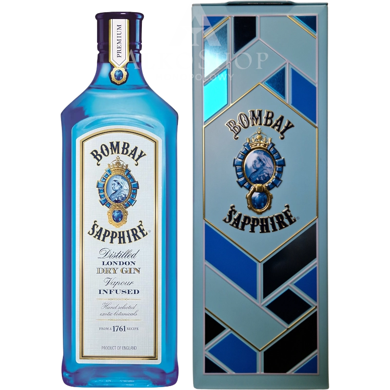 Gin Bombay Sapphire Puszka 700ml / 40% | Sklep AlkoShop.pl