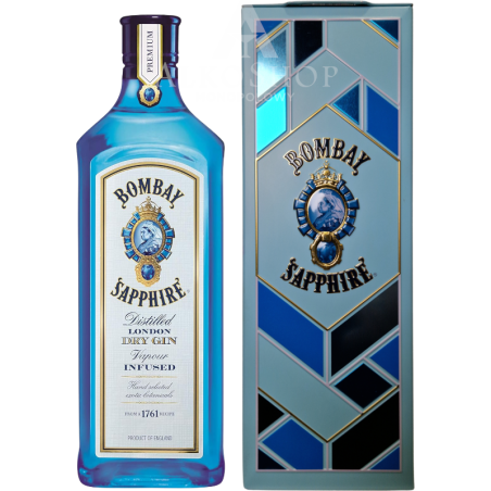 Gin Bombay Sapphire Puszka 700ml  / 40% | Sklep AlkoShop.pl