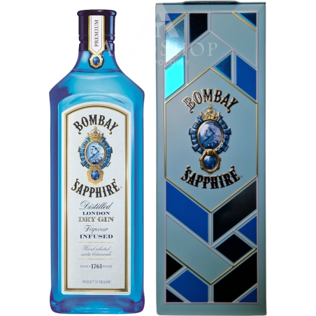 Gin Bombay Sapphire Puszka 700ml / 40% | Sklep AlkoShop.pl
