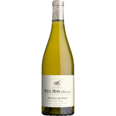 Wino Paul Mas Reserve Picpoul De Pinet 750ml / 13% | Sklep AlkoShop.pl