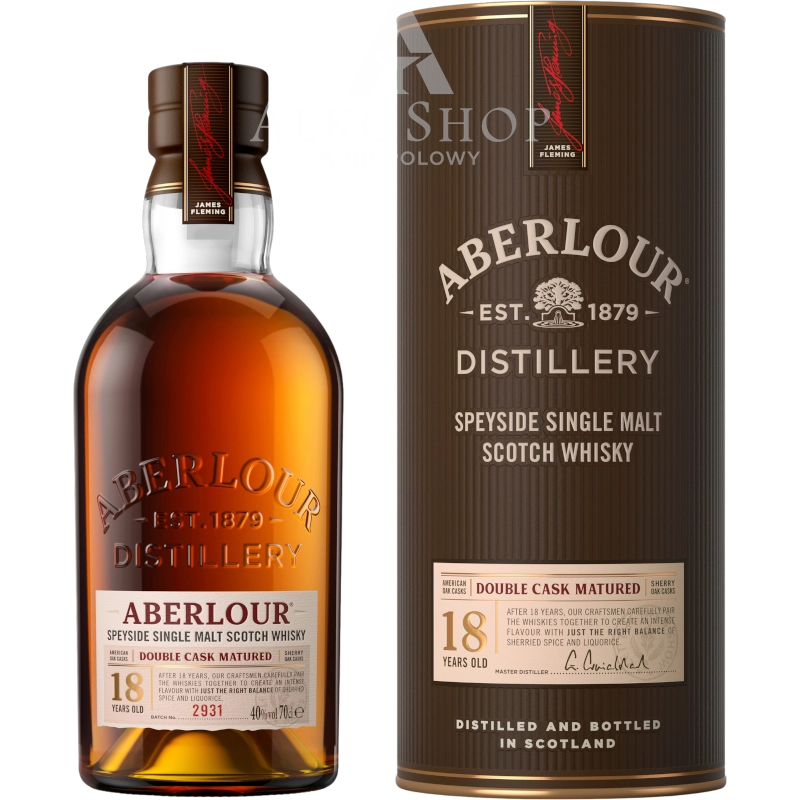 Whisky Aberlour 18YO 700 ml / 43% | Sklep AlkoShop.pl