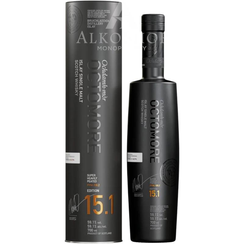 WHISKY OCTOMORE 15.1 / 59,1% / 0,7L