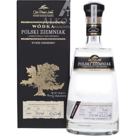 Wódka Polski Ziemniak Lato 2024 700 ml / 43,2% | Sklep AlkoShop.pl