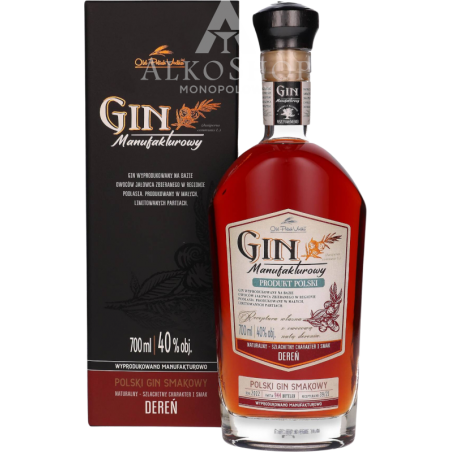 Gin Manufakturowy Dereń 700 ml / 40% | Sklep AlkoShop.pl