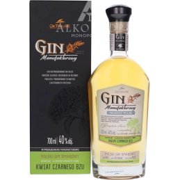 Gin Manufakturowy Kwiat Czarnego Bzu 700 ml / 40% | Skleo AlkoShop.pl