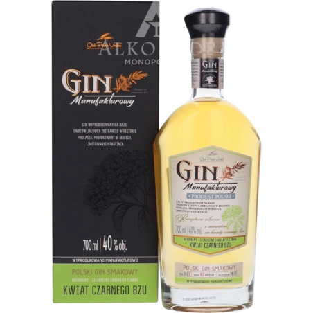 Gin Manufakturowy Kwiat Czarnego Bzu 700 ml / 40% | Skleo AlkoShop.pl