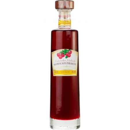 NALEWKA NATURALNA NA OWOCACH ŻURAWINY / 30% / 0,5L