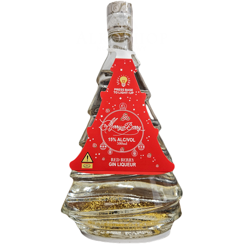 Likier Merry Berry Christmas Tree Red Berry Gin 500 ml / 15% | AlkoShop.pl