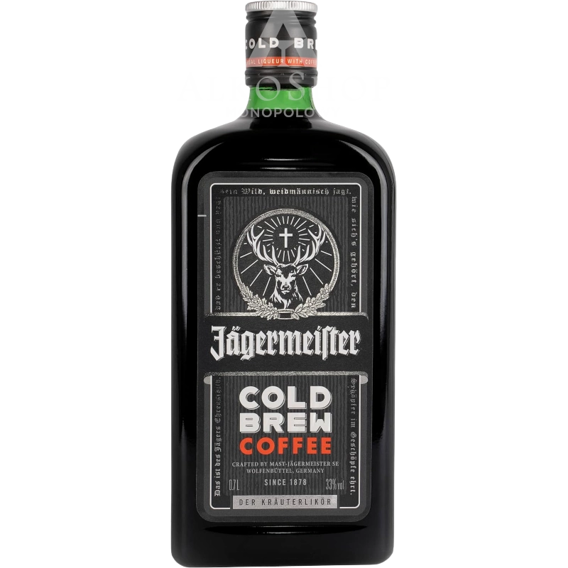 Likier Jagermeister Cold Brew Coffee 700 ml / 33% | Sklep AlkoShop.pl
