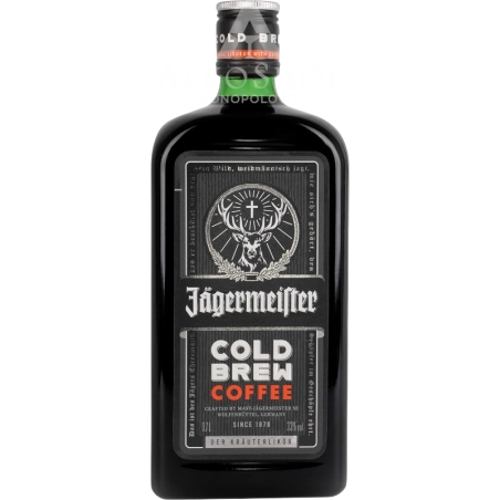 Likier Jagermeister Cold Brew Coffee 700 ml / 33% | Sklep AlkoShop.pl