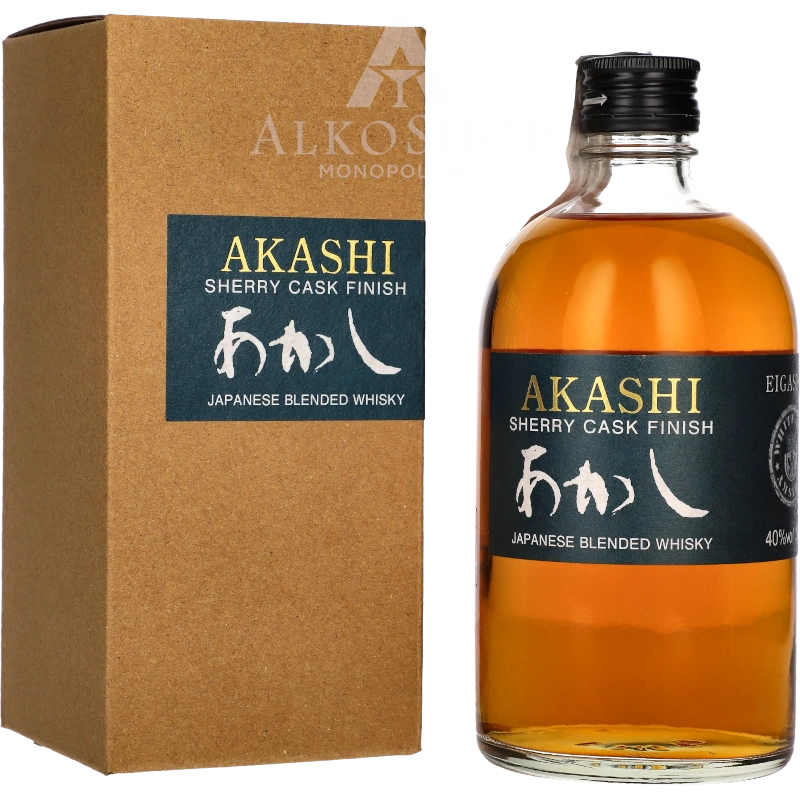 Whisky Akashi Sherry Cask Finish 500 ml / 40% | Sklep AlkoShop.pl