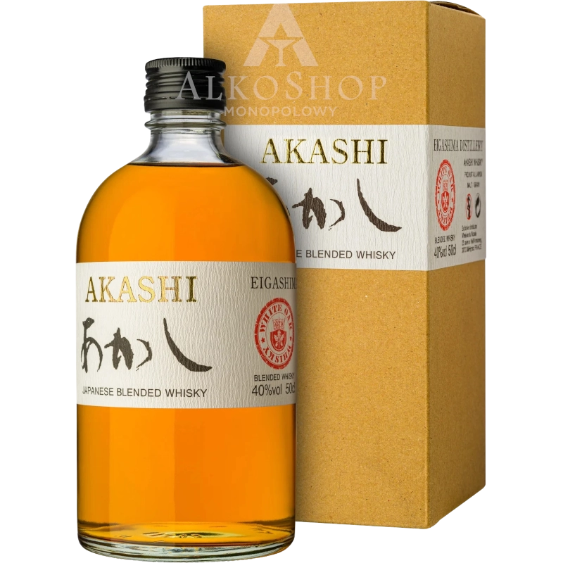 Whisky Akashi Blended White Oak 500 ml / 40% | Sklep AlkoShop.pl