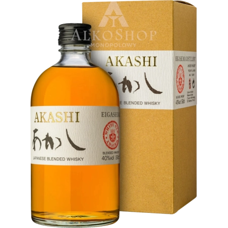 Whisky Akashi Blended White Oak 500 ml / 40% | Sklep AlkoShop.pl
