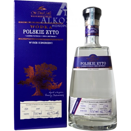 Wódka Polskie Żyto Jesień 2024 700 ml / 42,9% | Sklep AlkoShop.pl