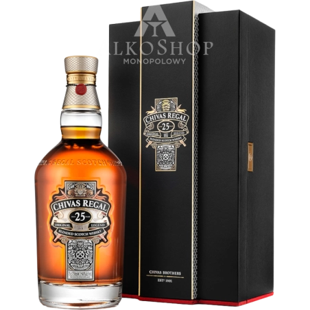 Whisky Chivas Regal 25 yo 700ml / 40% | Sklep AlkoShop.pl