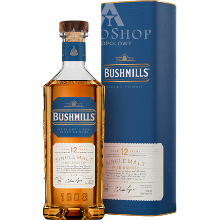WHISKEY BUSHMILLS 12YO / 40% / 0,7L