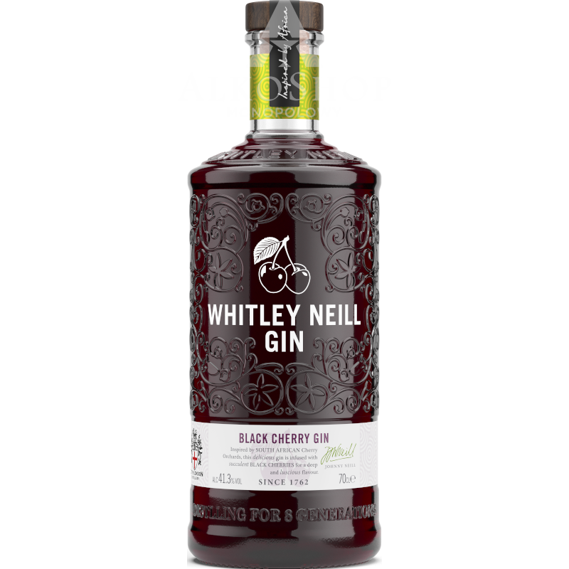 Gin Whitley Neill Black Cherry 700 ml / 41,3% | Sklep AlkoShop.pl