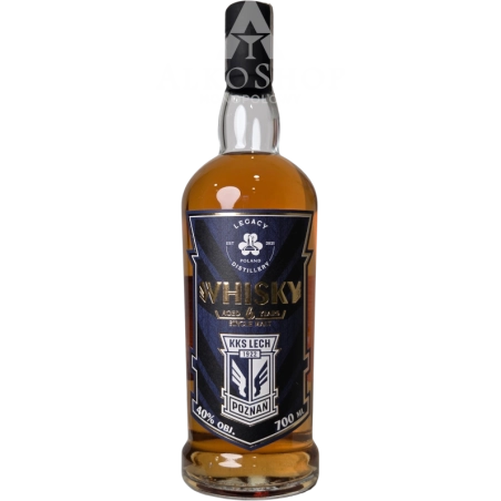 WHISKY LEGACY 6YO KKS LECH POZNAŃ / 40% / 0,7L