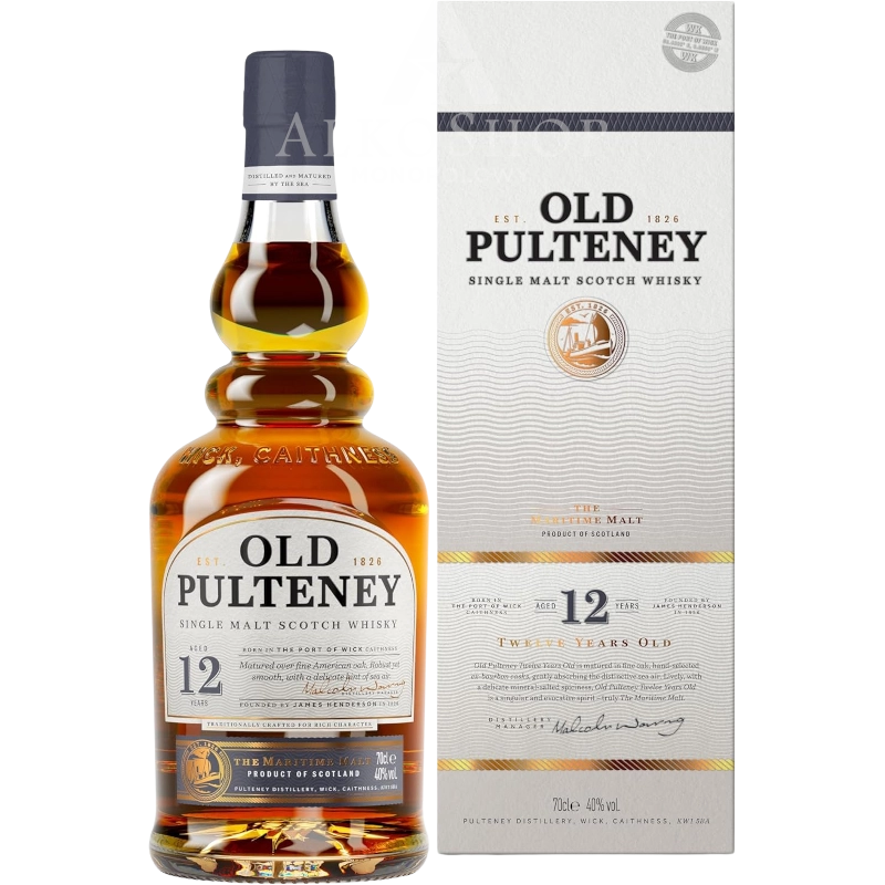 WHISKY OLD PULTENEY 12YO / 40% / 0,7L