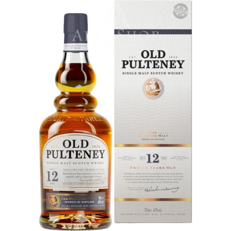WHISKY OLD PULTENEY 12YO / 40% / 0,7L