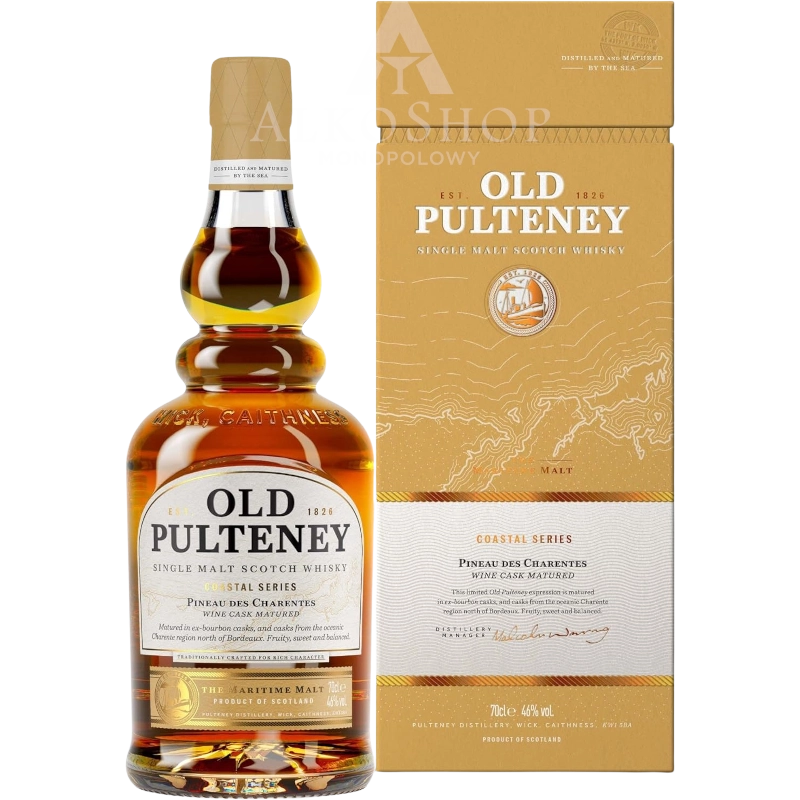 WHISKY OLD PULTENEY PINEAU DES CHARENTES / 46% / 0,7L