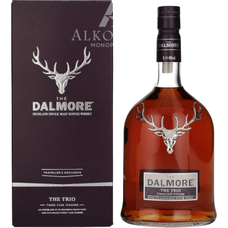 WHISKY DALMORE THE TRIO TRAVELLER'S EXCLUSIVE / 40% / 1L