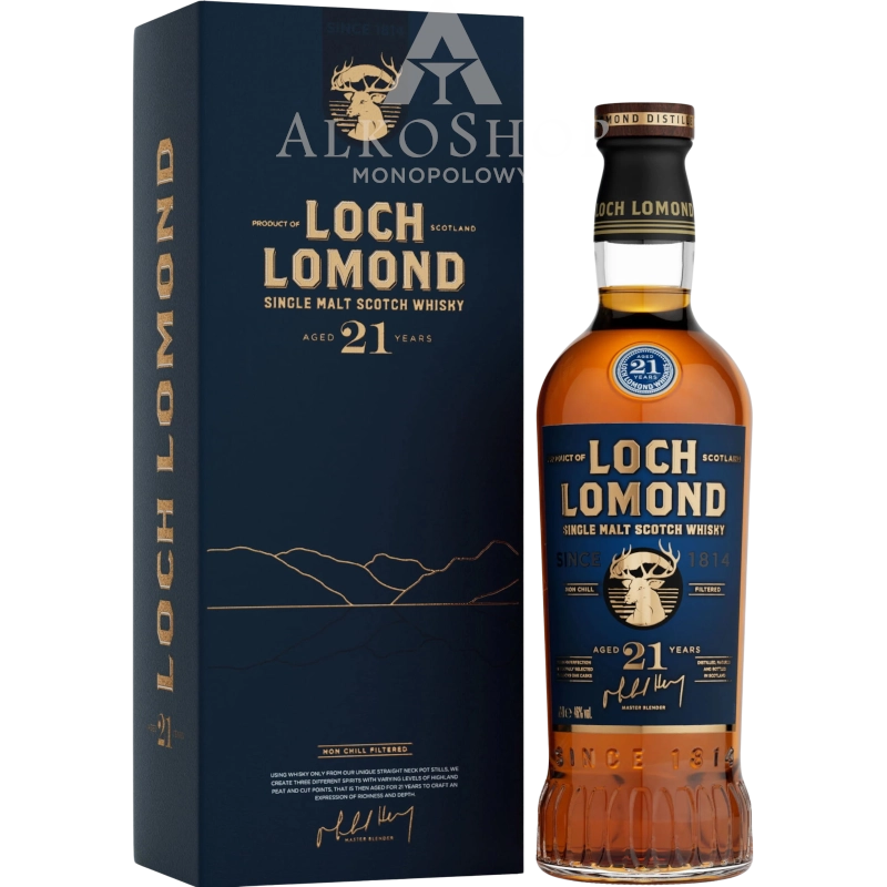 Whisky Loch Lomond 21yo 700 ml / 46% | Sklep AlkoShop.pl
