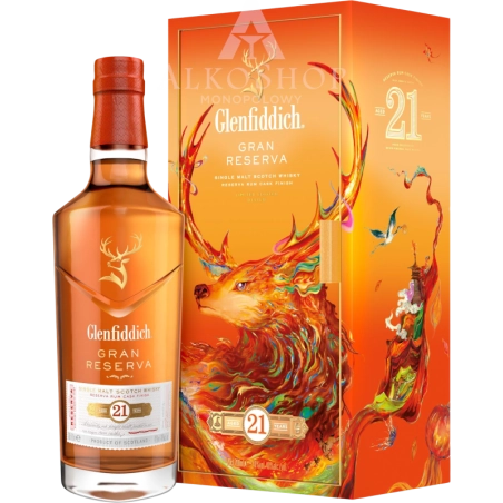 Whisky Glenfiddich 21yo Chinese New Year 2025 700ml / 40% |AlkoShop.pl