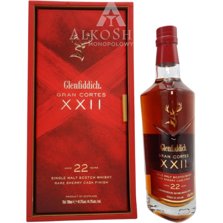 Whisky Glenfiddich 22 yo Gran Cortes XXII Sherry 700 ml / 44,3% |AlkoShop.pl