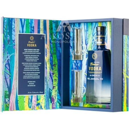 WÓDKA BIMBER 2024 / 40% / 0,7L + 2 KIELISZKI