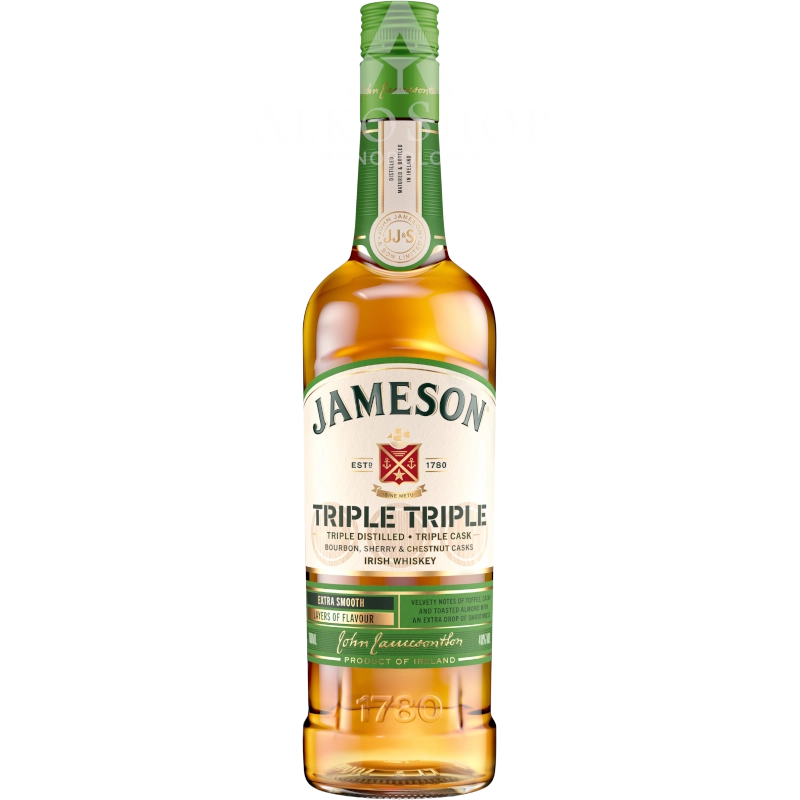 WHISKEY JAMESON TRIPLE TRIPLE / 40% / 0,7L