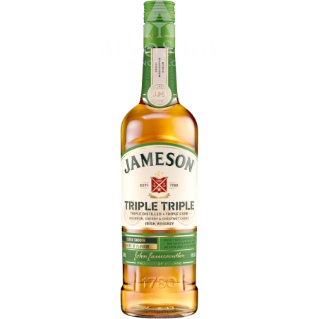WHISKEY JAMESON TRIPLE TRIPLE / 40% / 0,7L