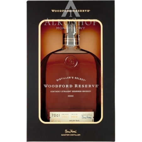 Whiskey Woodford Reserve Straight Bourbon 700 ml / 43,2% | AlkoShop.pl